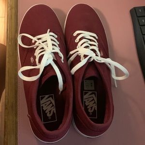 Red Women’s Vans Sneakers